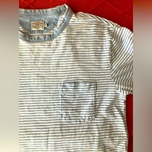 Faherty Brand Striped  Cotton Tee